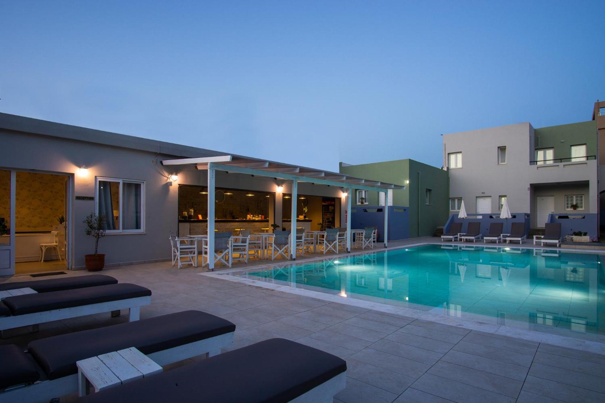 Golden Sun Boutique Aparthotel Malia  Exterior photo