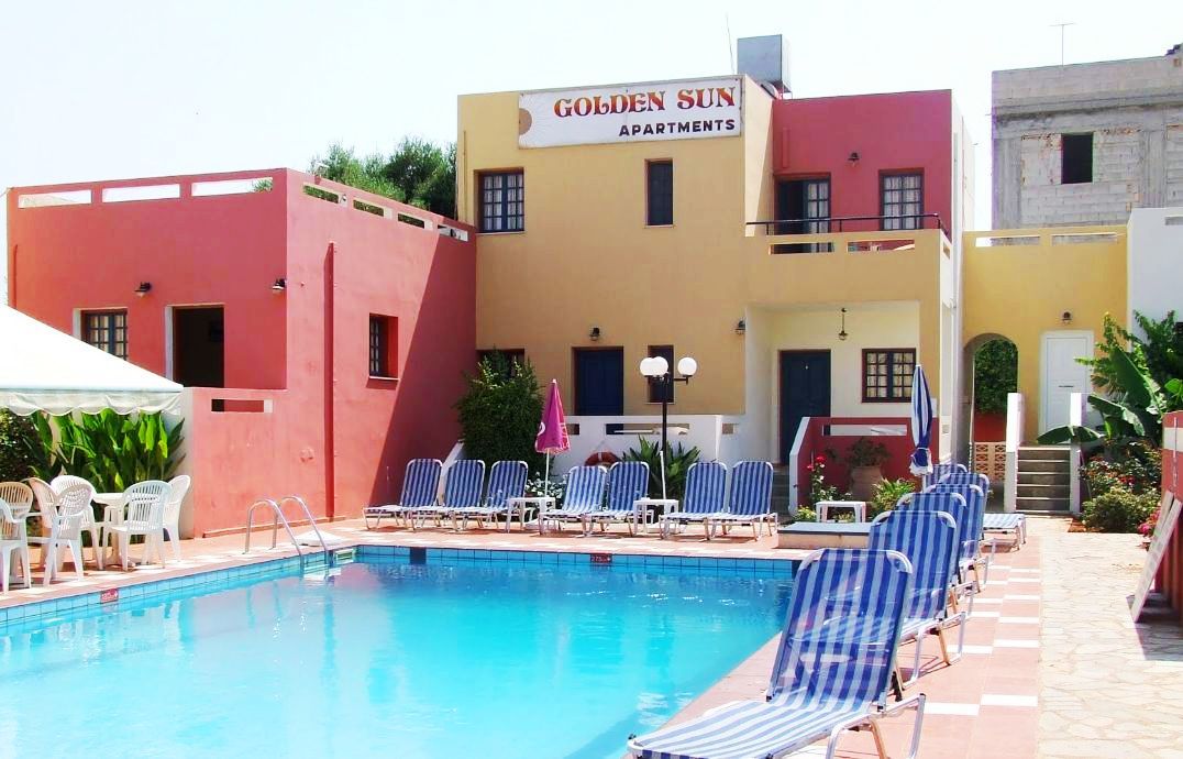 Golden Sun Boutique Aparthotel Malia  Exterior photo